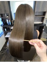 アールサロンプラスキャスパ 自由が丘(Rrsalon+CASPA) 《髪質改善》R.HASエクソソーム水素トリートメント+カラー