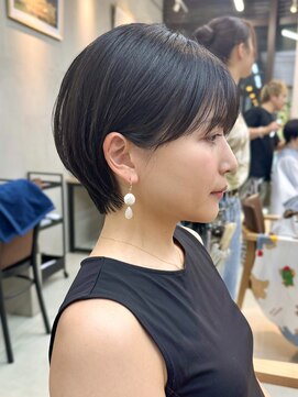 ミィ 表参道(mee.) 前髪/アンブレラカラー/こなれミディ/イメチェン/ウェーブパーマ