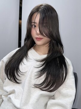 エトラ 渋谷店(etora) 小顔へア◎レイヤーカット巻き方簡単ミディアムアッシュカラー