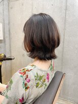 カフカヘア 吉祥寺店(kafka hair)&nbsp;くびれミディアム　外ハネスタイル　ミディアムレイヤー