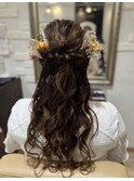 前撮りヘアアレンジ
