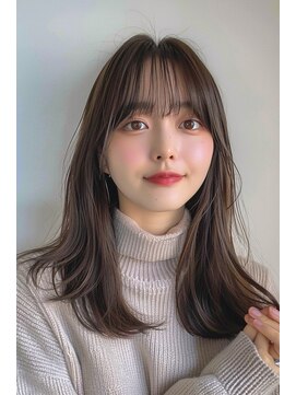 ルアナ(Luana) 顔周りレイヤー/カカオブラウン