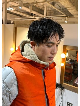 ビハインドザカーテン(BEHIND THE CURTAIN) 【癖毛を活かす】メンズショートスタイル