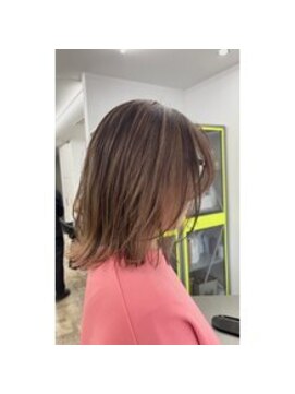 エッジ ヘア メイク(edge hair +make) カラー/ブリーチ/ダブルカラー/リタッチ/韓国/ハイトーン/流山