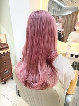 テトラ バイ ネオリーブ 横浜西口店(tetra by neolive) ペールピンクカラー＊*【横浜/横浜駅/卒業式】