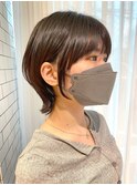 【felice MICHI 石井あすか】くびれヘア 顔周りカット ミニボブ