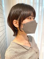 ヘアーアンドスパ フェリーチェ ミチ 野田屋町店(HAIR&SPA felice MICHI)&nbsp;【felice MICHI 石井あすか】くびれヘア 顔周りカット ミニボブ