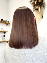 リベストバイジェービー 稲毛(li best. byjb)&nbsp;デザインカラー/フェイスフレーミング/暗めカラー［稲毛］