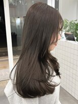 ニトバイアンキシム(nit by ahnkism)&nbsp;【レイヤーカット】韓国ヘア顔まわりカットロングレイヤー堀江