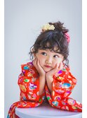 七五三ヘアメイク