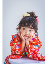 セット アンド バイ ルゥーダ 品川駅前店(SET and..by Rouxda.)&nbsp;七五三ヘアメイク