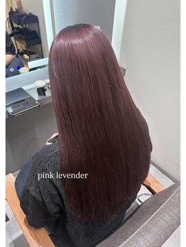 ロウ 札幌(ROW) ブリーチカラー/ピンクラベンダー/髪質改善トリートメント/美髪