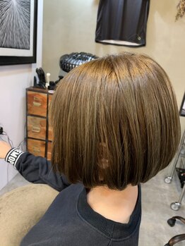 マグサロン 下北沢(mag salon)の写真/【大人女性に人気】ブリーチなしで“透けツヤ髪”に♪年齢による髪悩みもカラーで美しくカバー[下北沢]