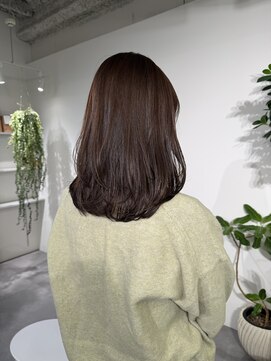 アイシーキョウト(I see kyoto) ワンカールレイヤー/まろみブラウン/ロング