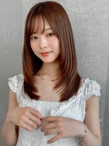 ロンドクレール 川崎(Lond clair) 韓国顔周り/ハイレイヤー/ミディアムレイヤーカット/川崎27