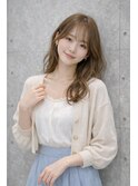 カーキベージュ×韓国ミディアム