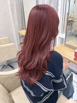 インスヘアー 梅田茶屋町(INCE HAIR) ナチュラルなレイヤー×ピンクベージュ