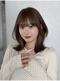 丸型さん必見!くびれレイヤー×今っぽイメチェンヘア