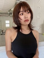ルーム(Loom.)&nbsp;レイヤーカット フェイスレイヤー ブリーチなしダブルカラー