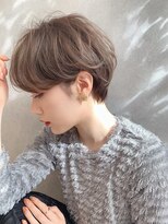 サンドナル 鹿児島天文館(sand NALU)&nbsp;ハッシュカット/グレージュ/デザインカラー[鹿児島天文館]
