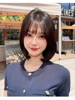 サンドナル 鹿児島天文館(sand NALU)&nbsp;ハッシュカット/グレージュ/デザインカラー[鹿児島天文館]