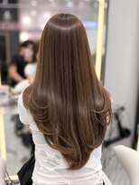 ラルム 新宿(LARME SHINJUKU)&nbsp;レイヤーカット×ハニーベージュ