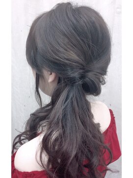 ヘアーサロン エイム(hair salon Ame) クルリンパサイドアレンジ