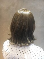 マッシュ 天王寺あべの(MASHU)&nbsp;オリーブアッシュ ボブ きりっぱなしボブ