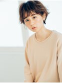 外ハネショートボブ