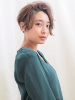 ジーテ(gite)&nbsp;かきあげバング オトナショートヘア「横浜/髪質改善/縮毛矯正」