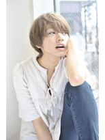 大人可愛いトップふんわりひし形ショートボブヘア中村清彦