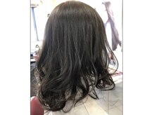 エンクス ヘアデザイン(enks hair design)の雰囲気（電子トリートメントでツヤツヤなカラーリング＊）