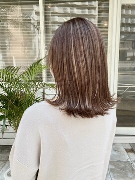 ヘアハウス ルアナ(Hair House Luana by NYNY) 淡色ベージュハイライト