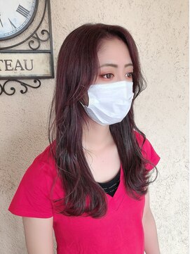 プリモ ココ 鍋島店(Primo coco.) 韓国風セミロング/韓国風巻き