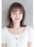 Aimee 町田　外ハネボブ×シフォンベージュ