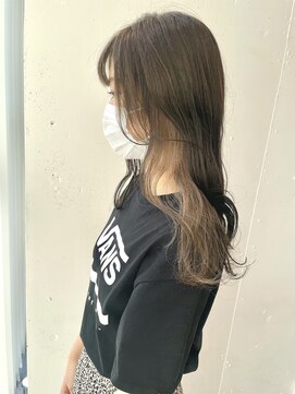 アイリー 名古屋(A/LEE) インナーカラー×ベージュ