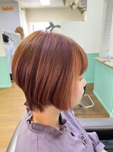 ヘアーアートフタバ(hair art Futaba) 配色マッシュウルフ