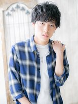 モッズヘアメン 札幌月寒店(mod's hair men)&nbsp;≪mod's men≫セミウエット束感こなれニュアンスマッシュa