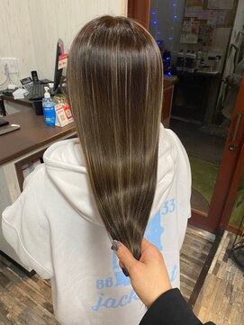 ヘアー リードレス(hair Re:dress) 大人かわいい　透明感立体感　細ハイライト×アッシュベージュ