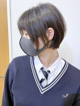 モリオフロムロンドン 松戸店(Morio from London) 【松戸　ムラマツ】前髪あり　ショートボブ　小顔