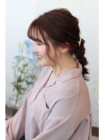 バルス(BLS)&nbsp;ゆるっと編みおろしスタイル【藤枝/髪質改善/デザインカラー】