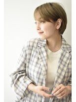 キープへアデザイン(keep hair design) 大人ショート/30代40代50代/明るい白髪染め【三橋】