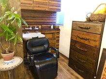 ヘアーエスパス(HAIR ESPACE)の雰囲気（緑もあって気分もリフレッシュ！）