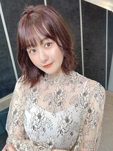 アンブル リュクス 池袋(amble luxe) イメチェン/チェリーブラウン/フェミニン/モード/ダークアッシュ