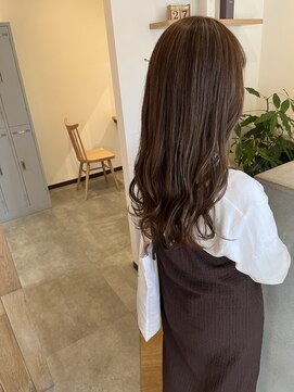 ヘアーデザインプレクト(Hair Design PRECT) グレージュ×ハイライト