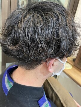 ギフト ヘアー サロン(gift hair salon) 【メンズニュアンススパイラルパーマ】原口健伸