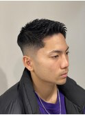 男前公務員スキンフェードショート フェザーアップ
