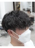 ツイストスパイラルパーマ〔町田/メンズカット/眉毛〕