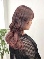 ピープスアンドスー 表参道 渋谷(Peeps&Suu.) 甘かわいいピンクカラー/艶髪カラー/髪質改善カラー