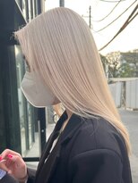 ソル ジングウマエ(SOL JINGUMAE)&nbsp;ミルクティーベージュダブルカラーインナーカラーケアブリーチ